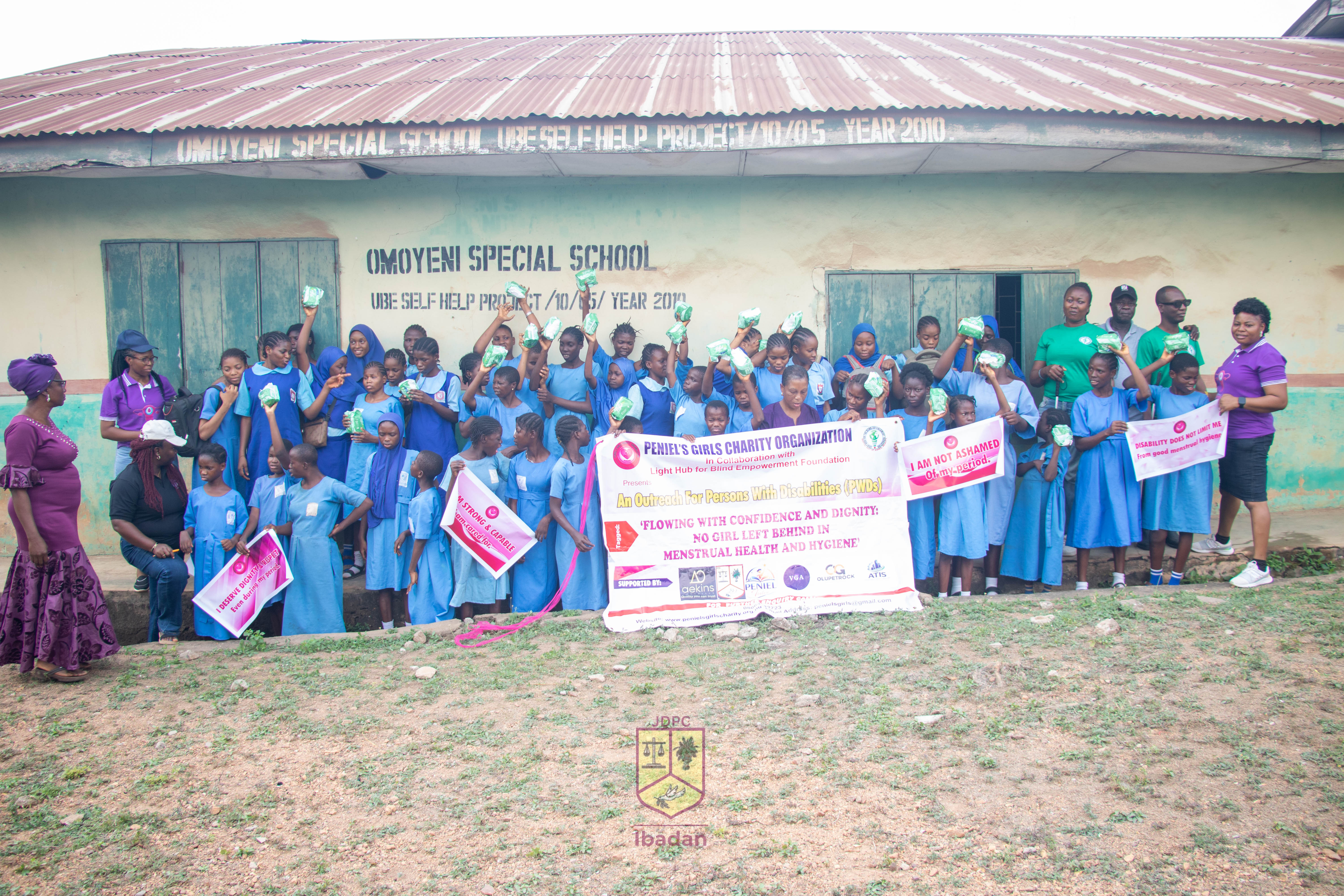 Special February Outreach with Girls with disabilities
